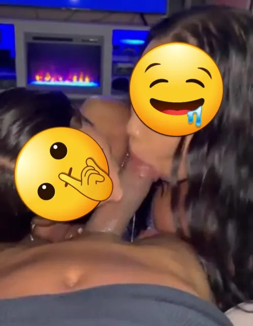 When your fuck buddy puts her homegirl on to this bbc