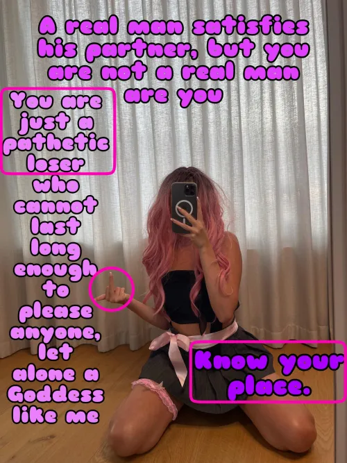 You are just useless beta, don't you? β