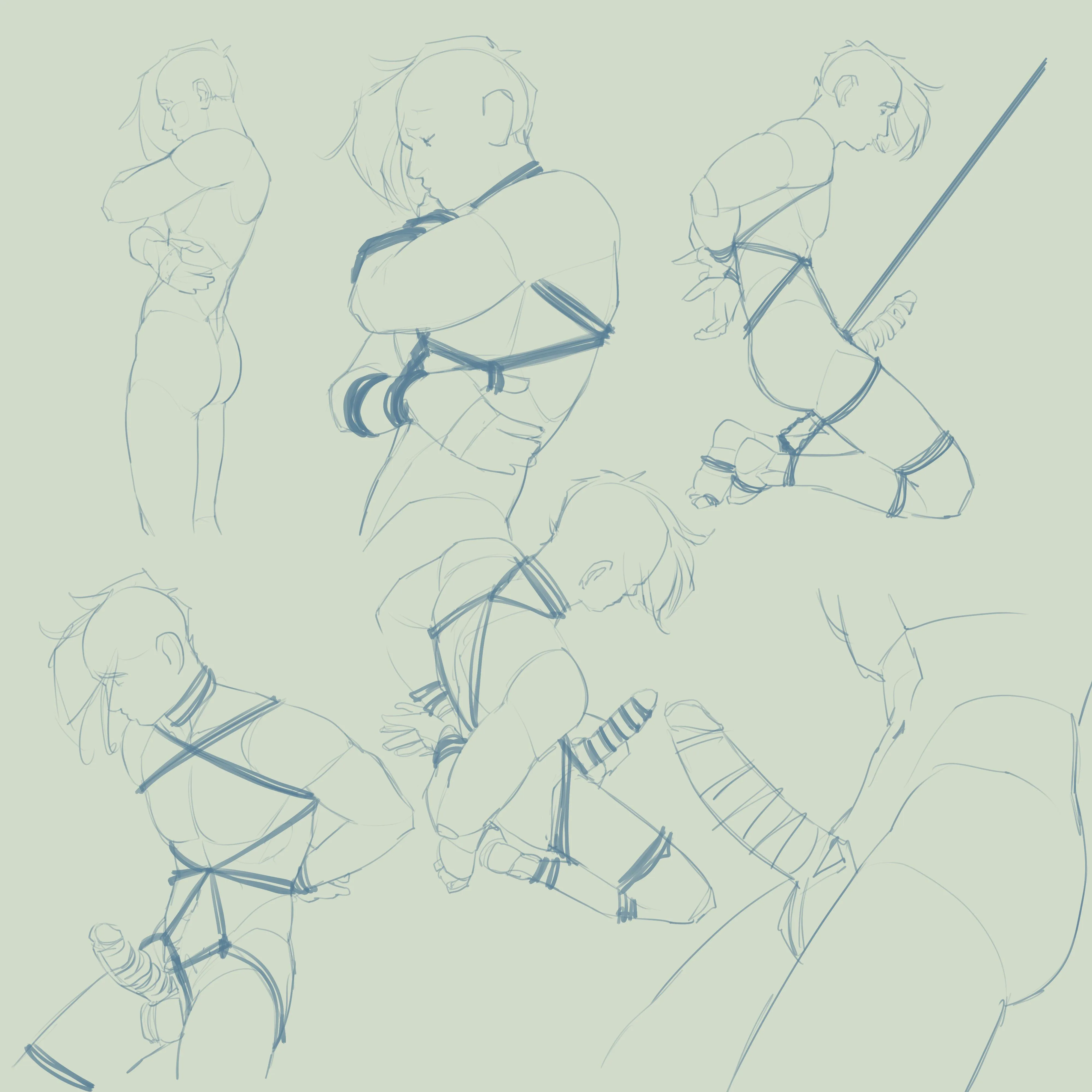 Demitrus in ropes (by me)