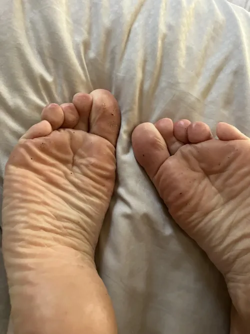 Done with my yard chores, meet me in bed