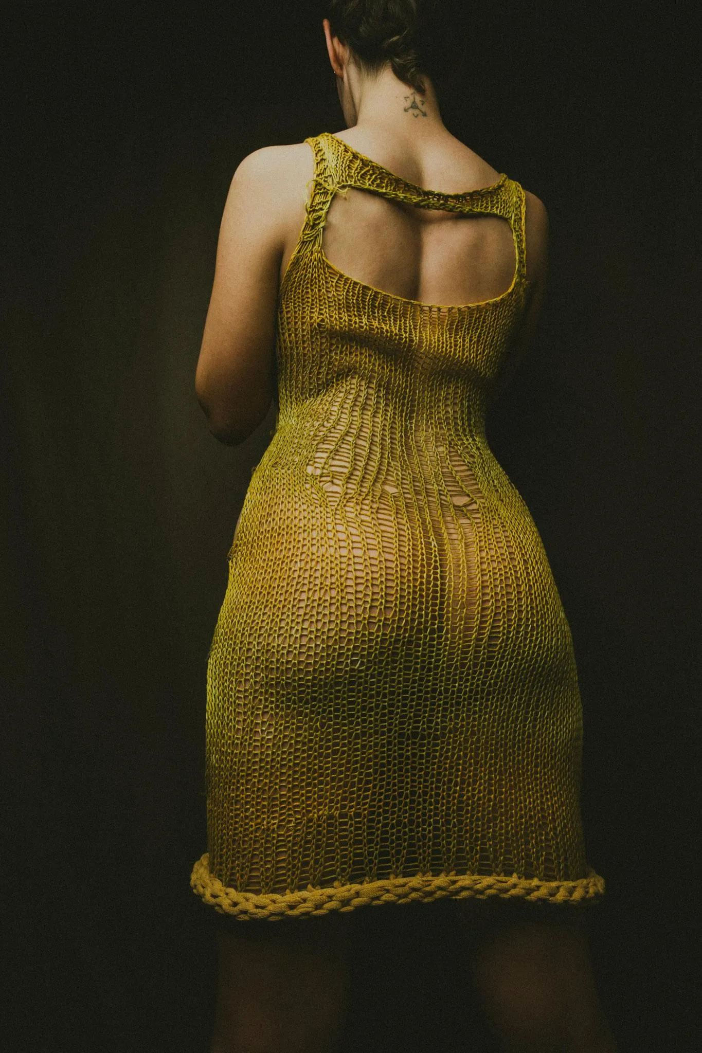 I am so happy I found this community! I feel right at home being able to combine my love of fiber arts, photography and the (nude) body