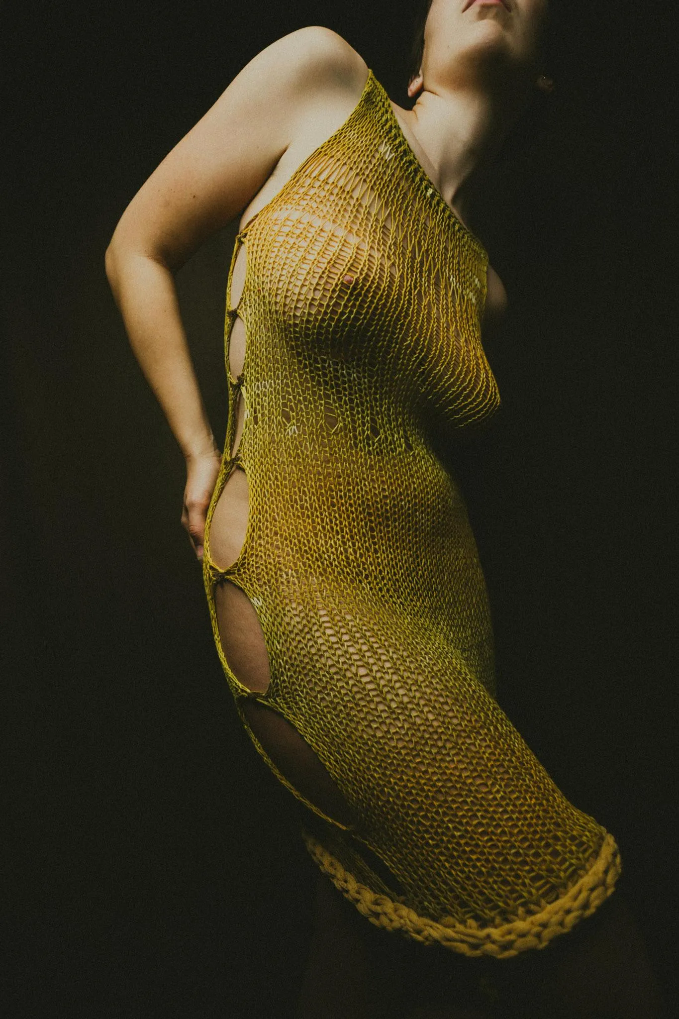 I never end up wearing this in public because nothing looks as good as being naked underneath