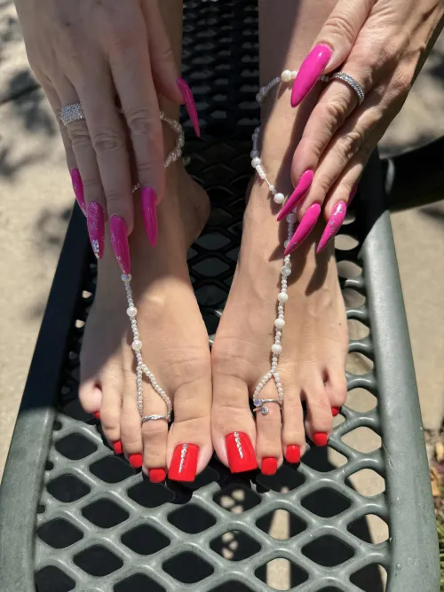 My nails speak for my passion, what's yours? 😏💅