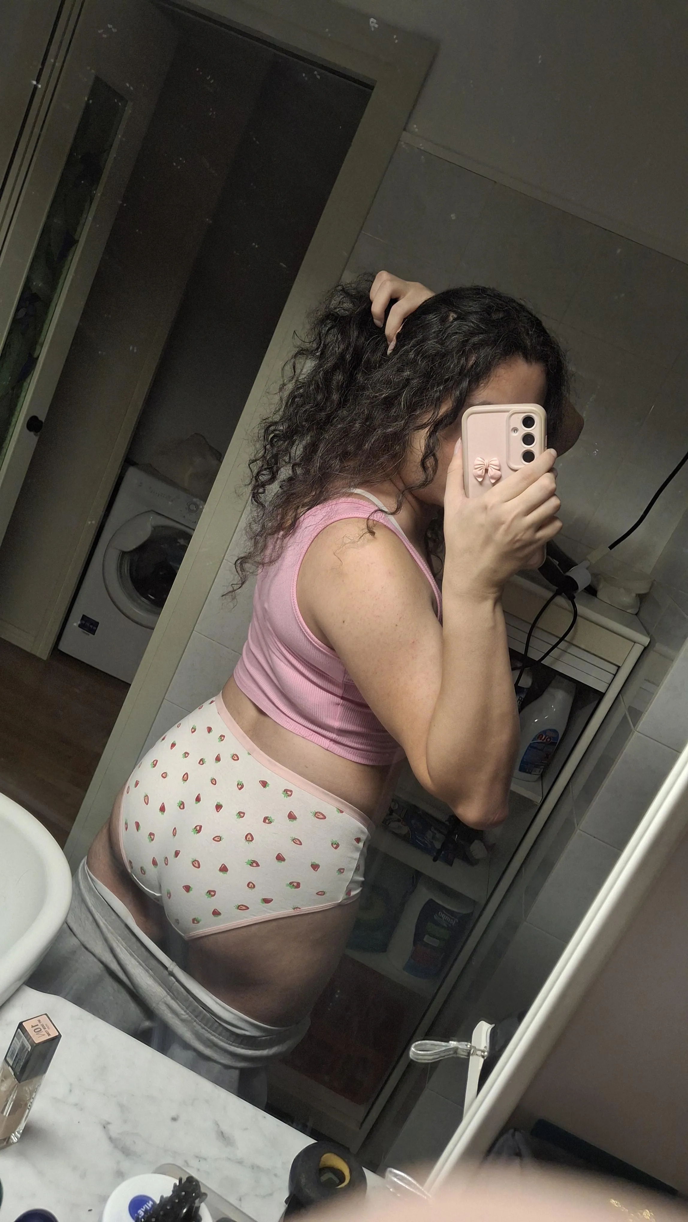 Thought I might join in! Any love for strawberry panties?