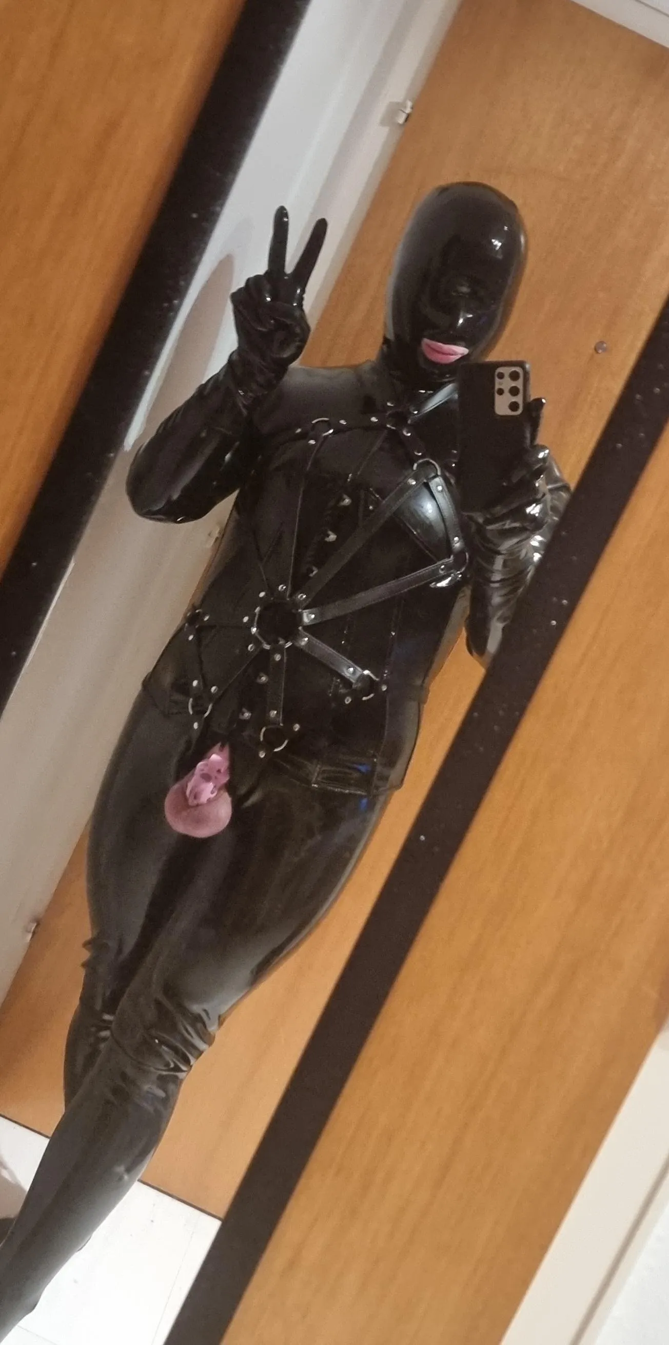 Being covered in rubber just feels so good