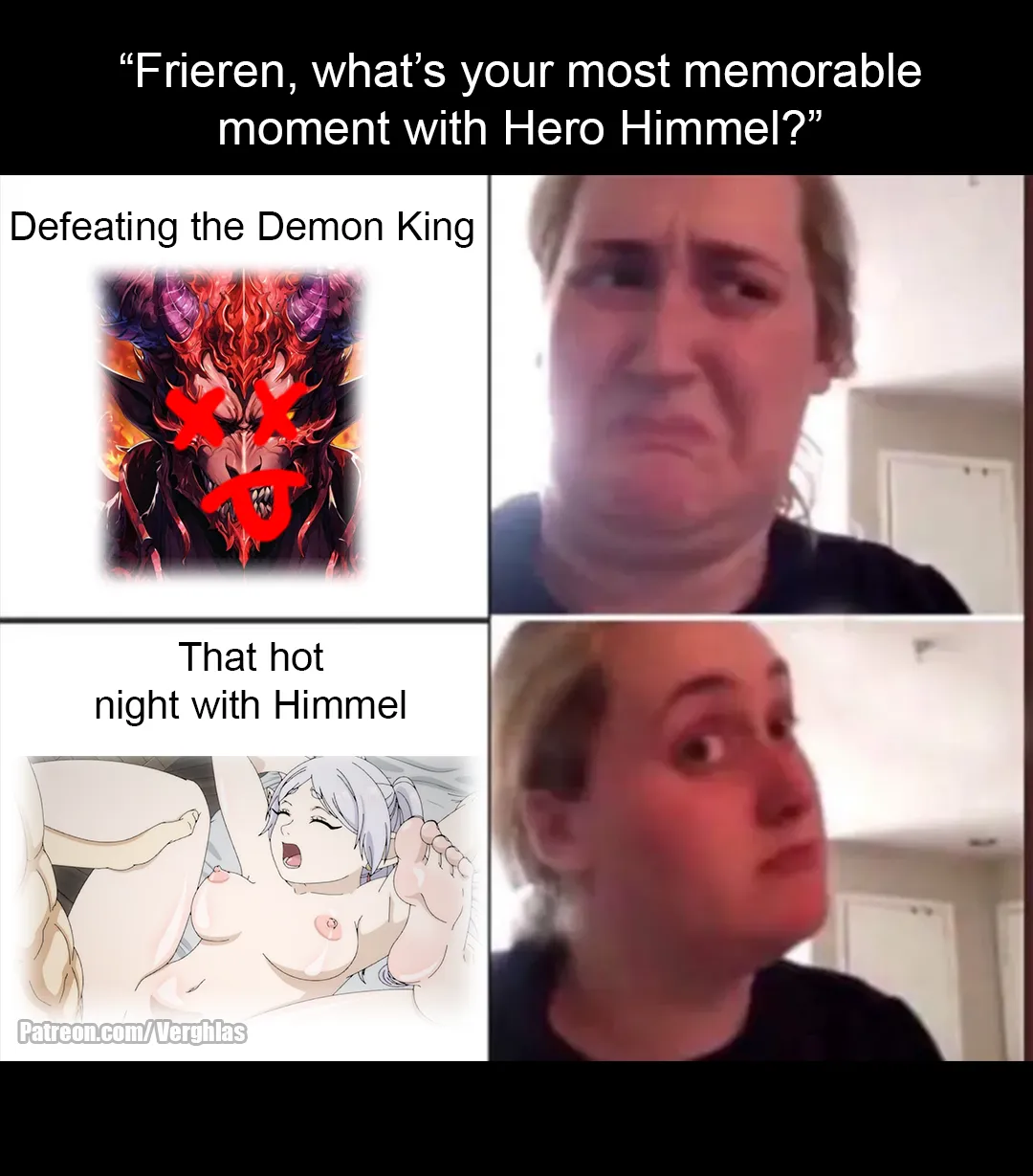Had I been Hero Himmel, I’d agree with this too