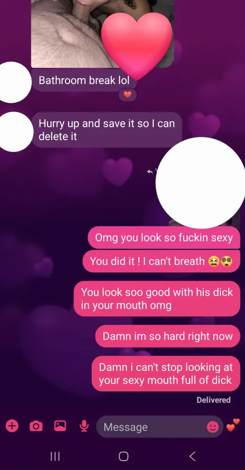 Finally got a picture while my wife was on a date!