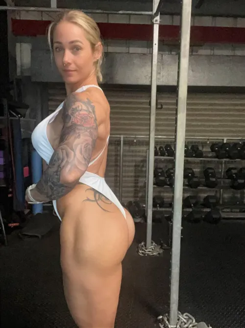 Gym bunny by day, filthy slut by night.