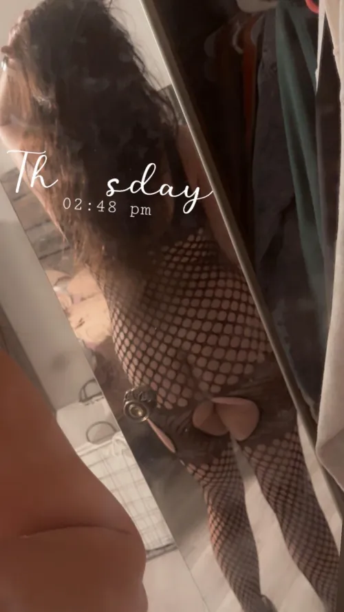 Had to try on my new netting 😉