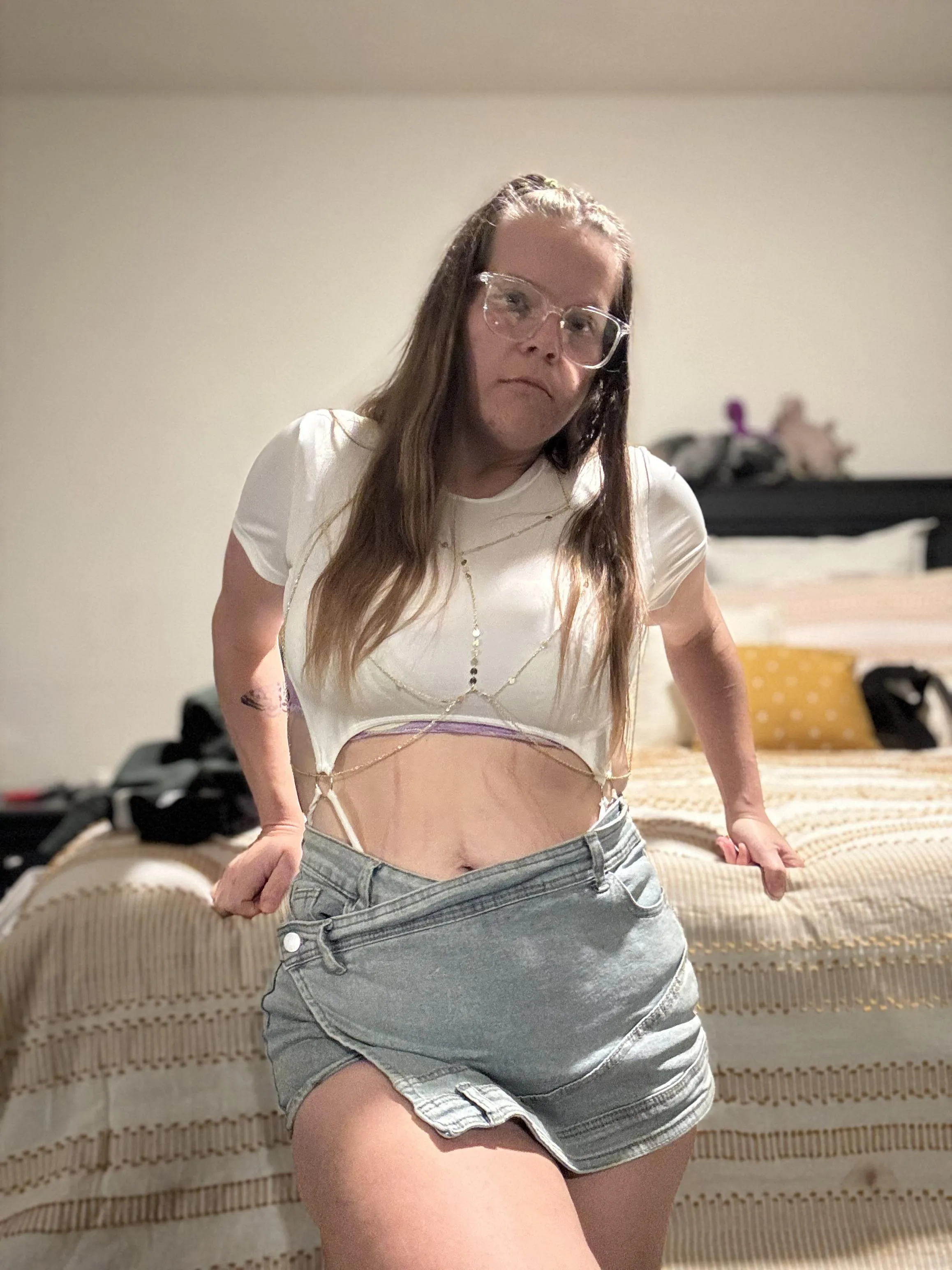 Here are my tummy stripes