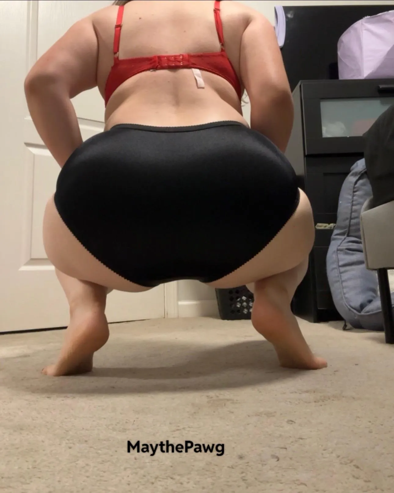 It’ll be a huge dream come true to smother a guys face with my satin panties on. Especially after wearing them for the whole day