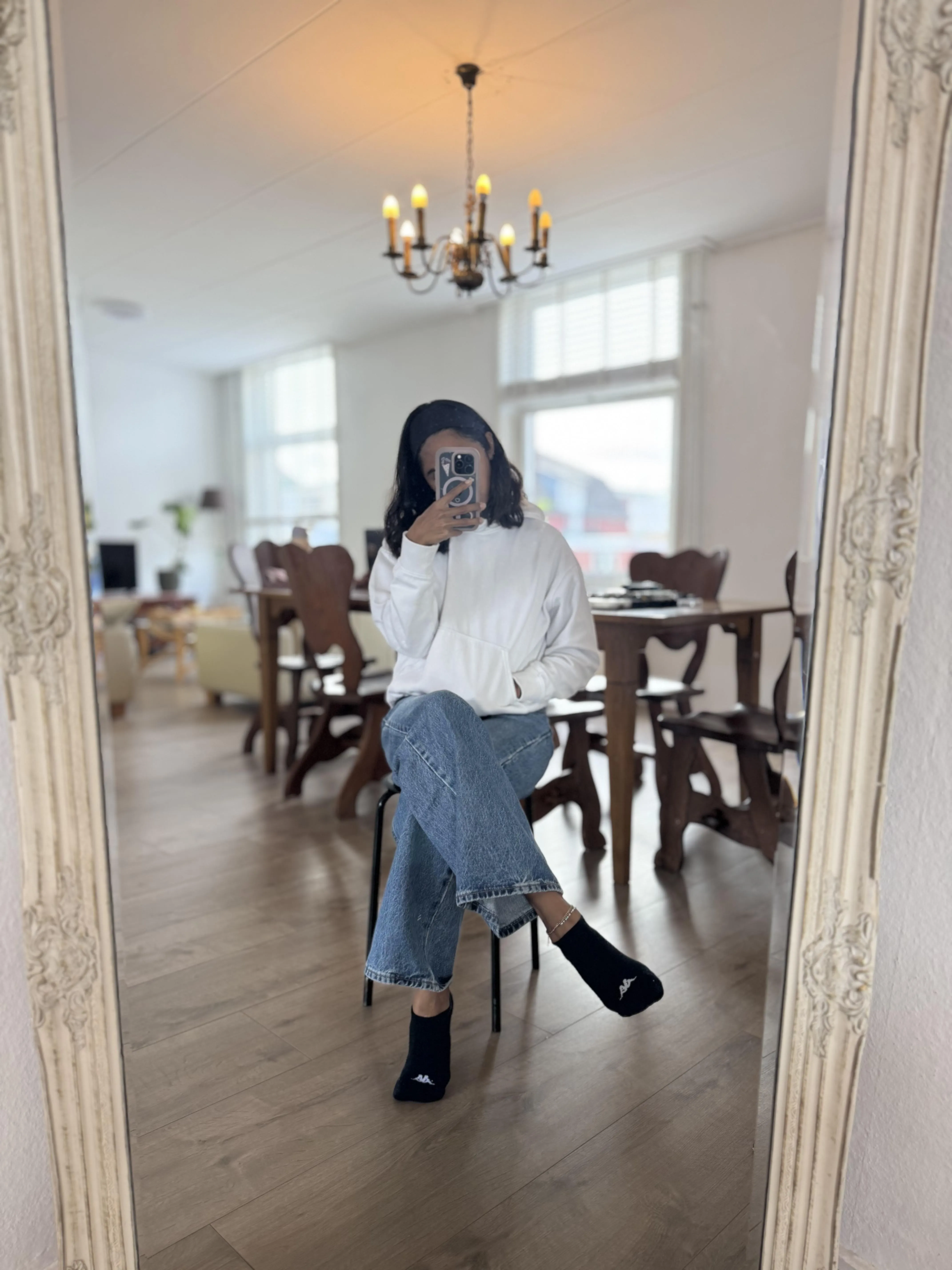 loving my kappa black socks