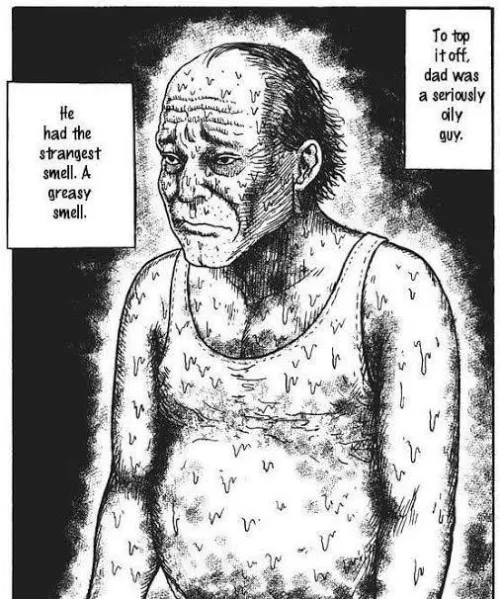 Mr. Ian Brandon Anderson in Junji Ito manga