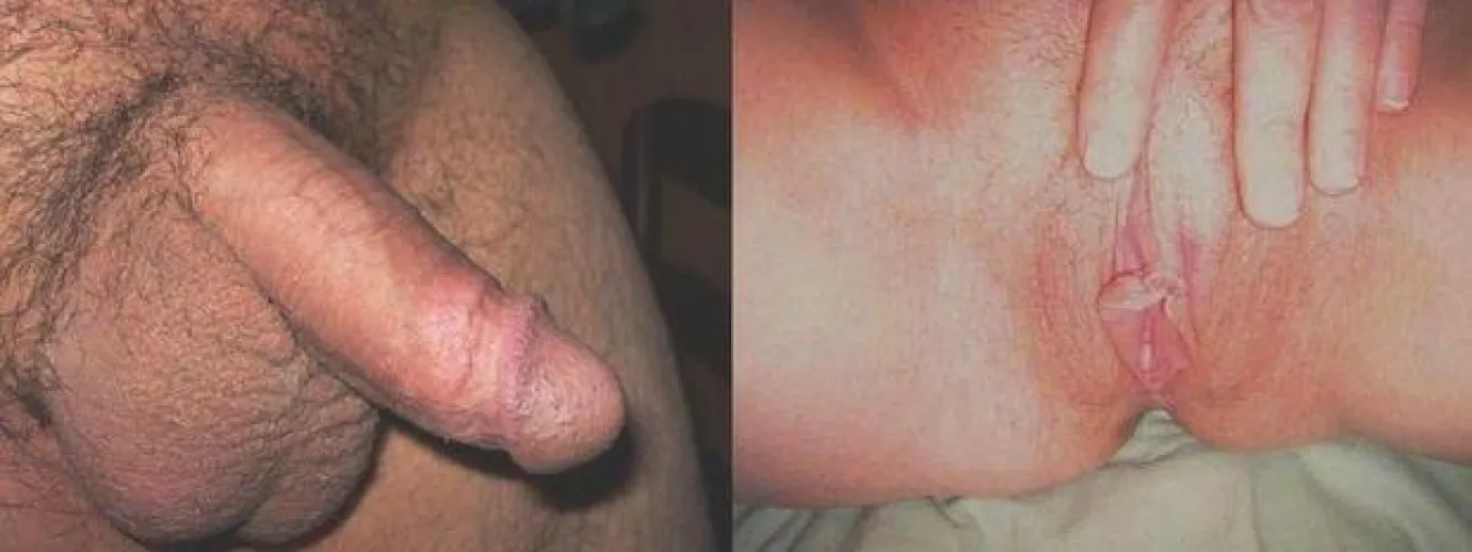 My cock, her pussy...