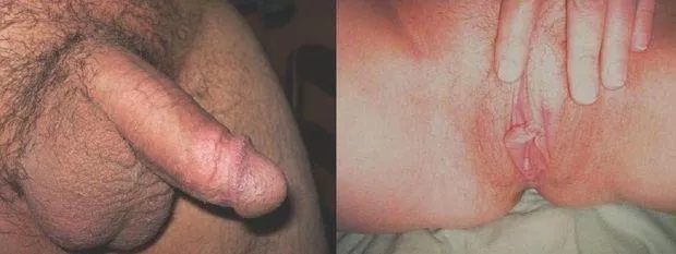 My cock, her pussy...