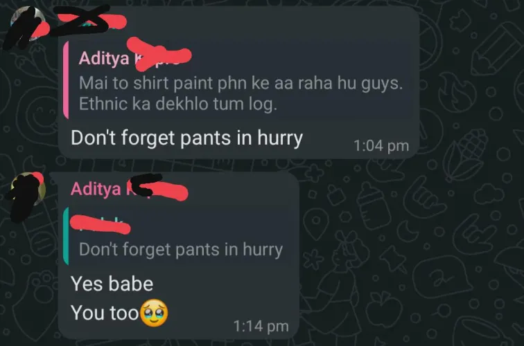 She and our common friend who I want to fuck her!