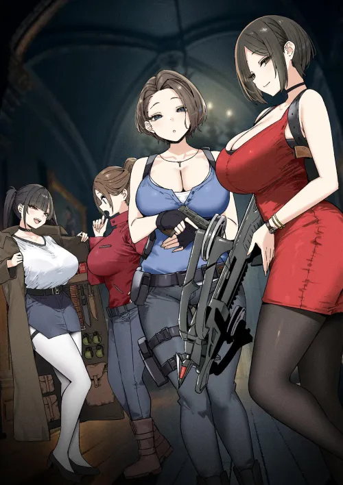 What are ya buying? (skyfreedom_212) [Resident Evil x Nikke]