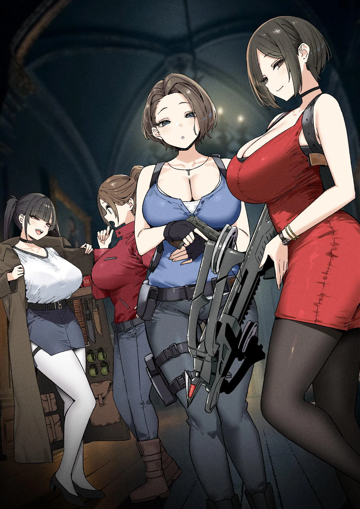 What are ya buying? (skyfreedom_212) [Resident Evil x Nikke]