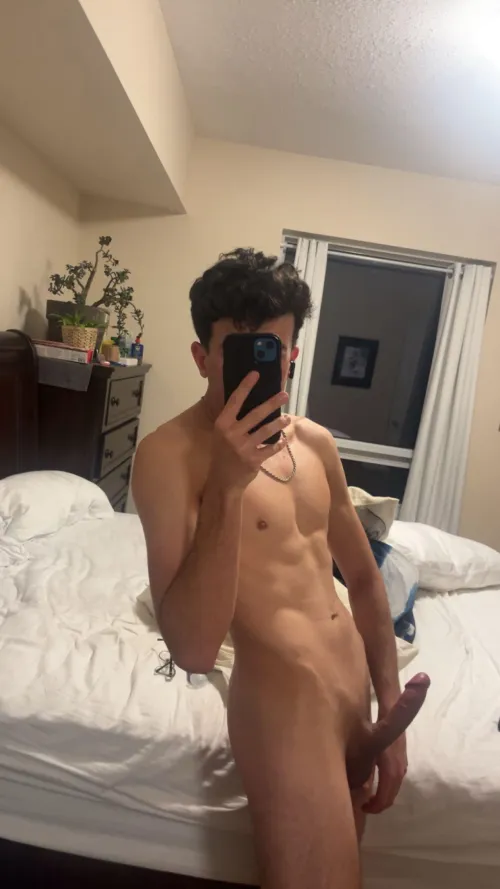 A Queen bed is a lot for just one person…