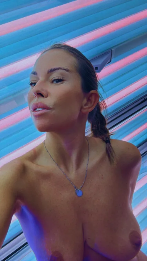 Another day in the sun done. Is naughty to touch myself every time?