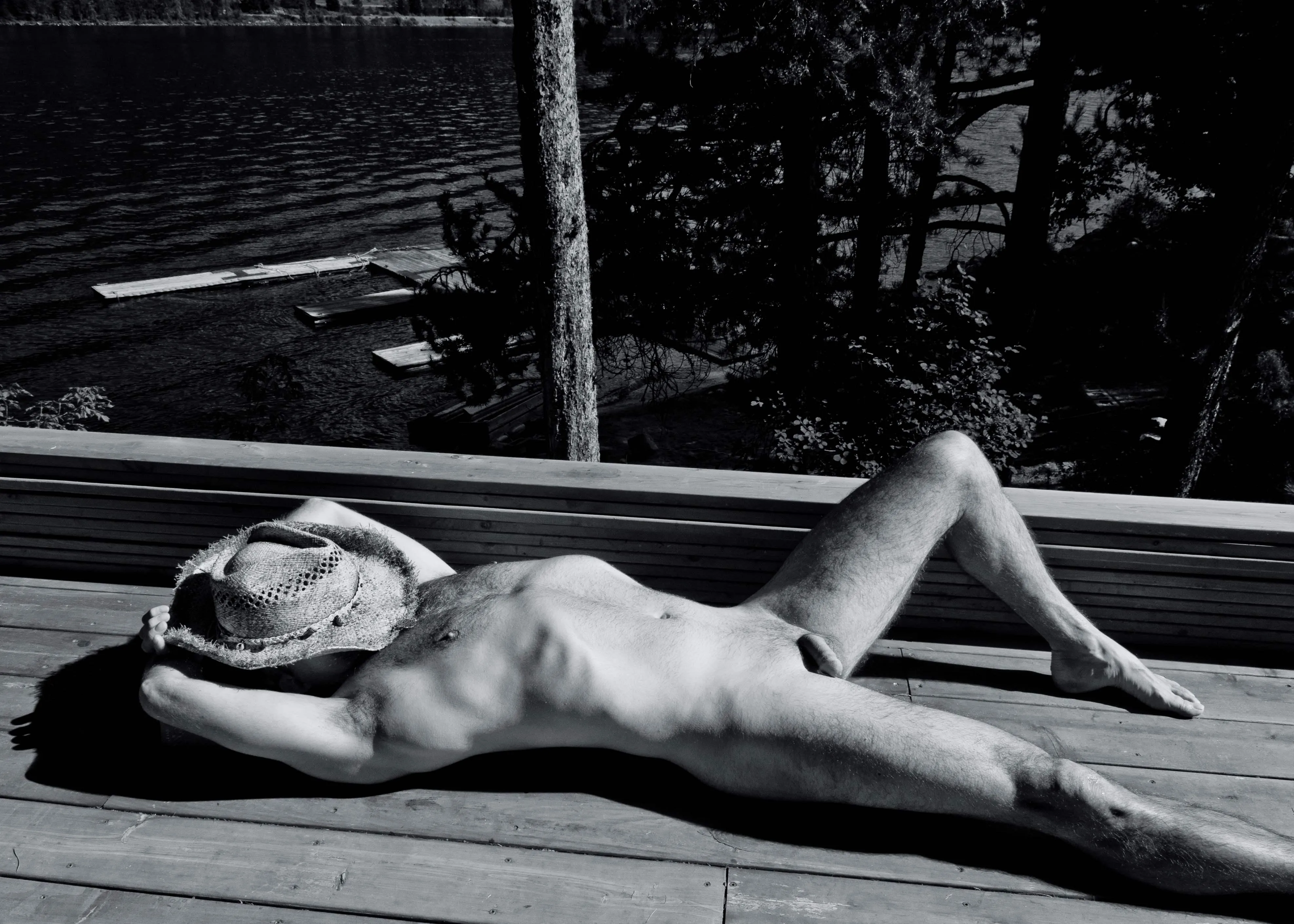 catching a few rays before they're all gone