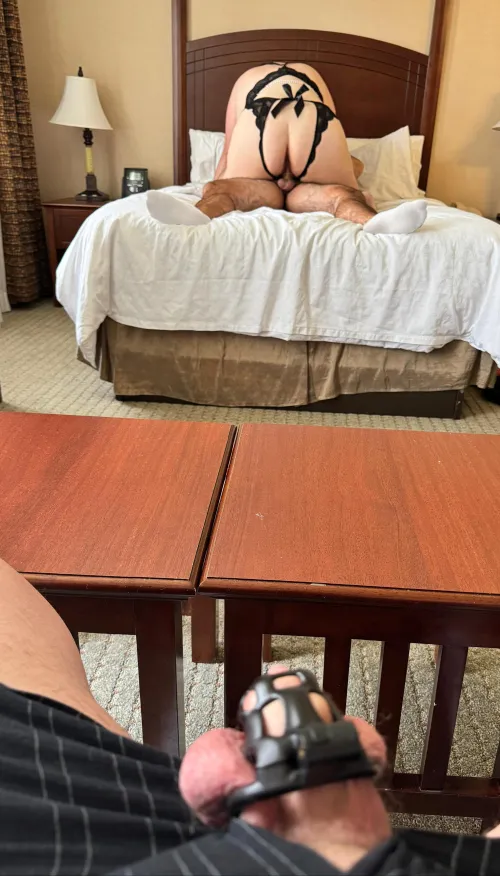 Cucky can only watch