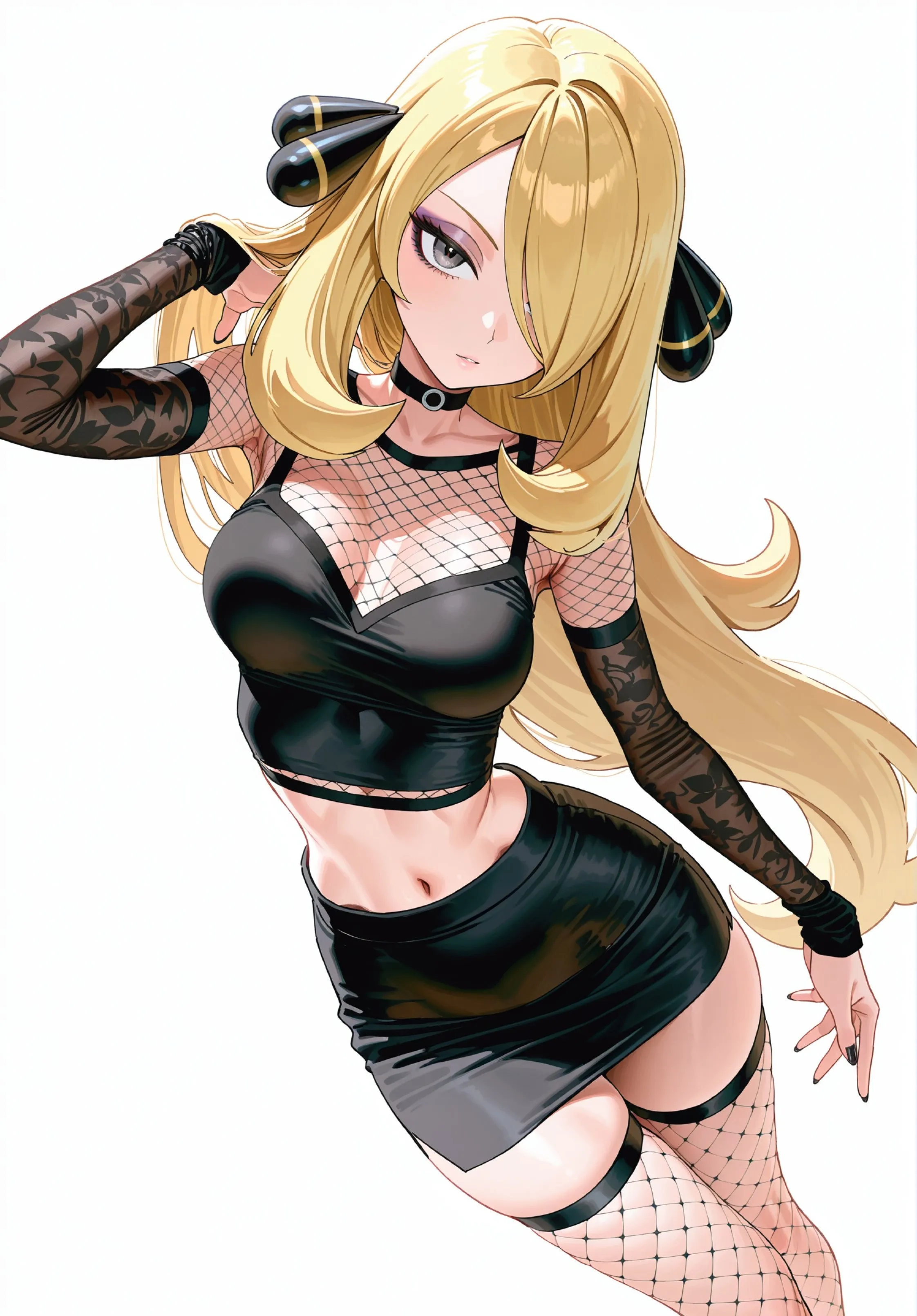Goth Girl Cynthia [Pokemon]
