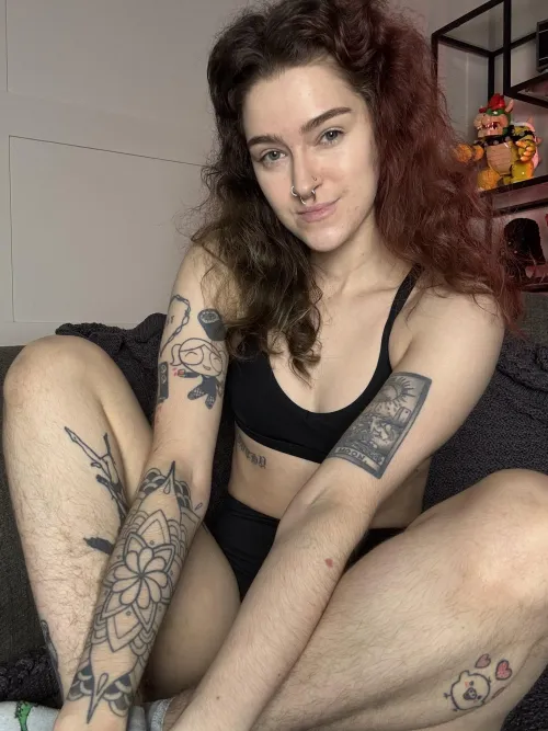 Hairy everywhere [arms]