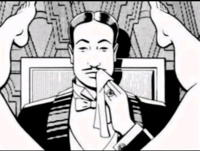 How a gentleman eats it 😸