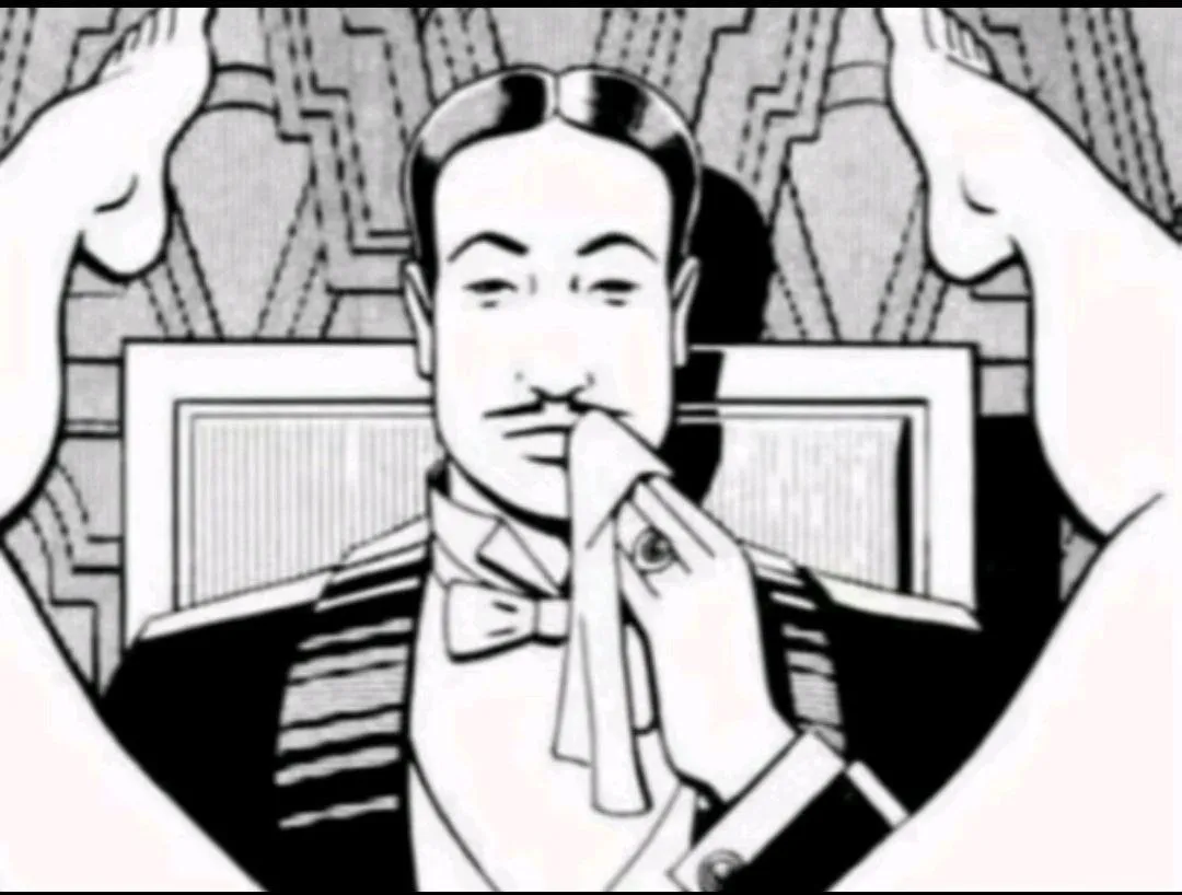 How a gentleman eats it 😸