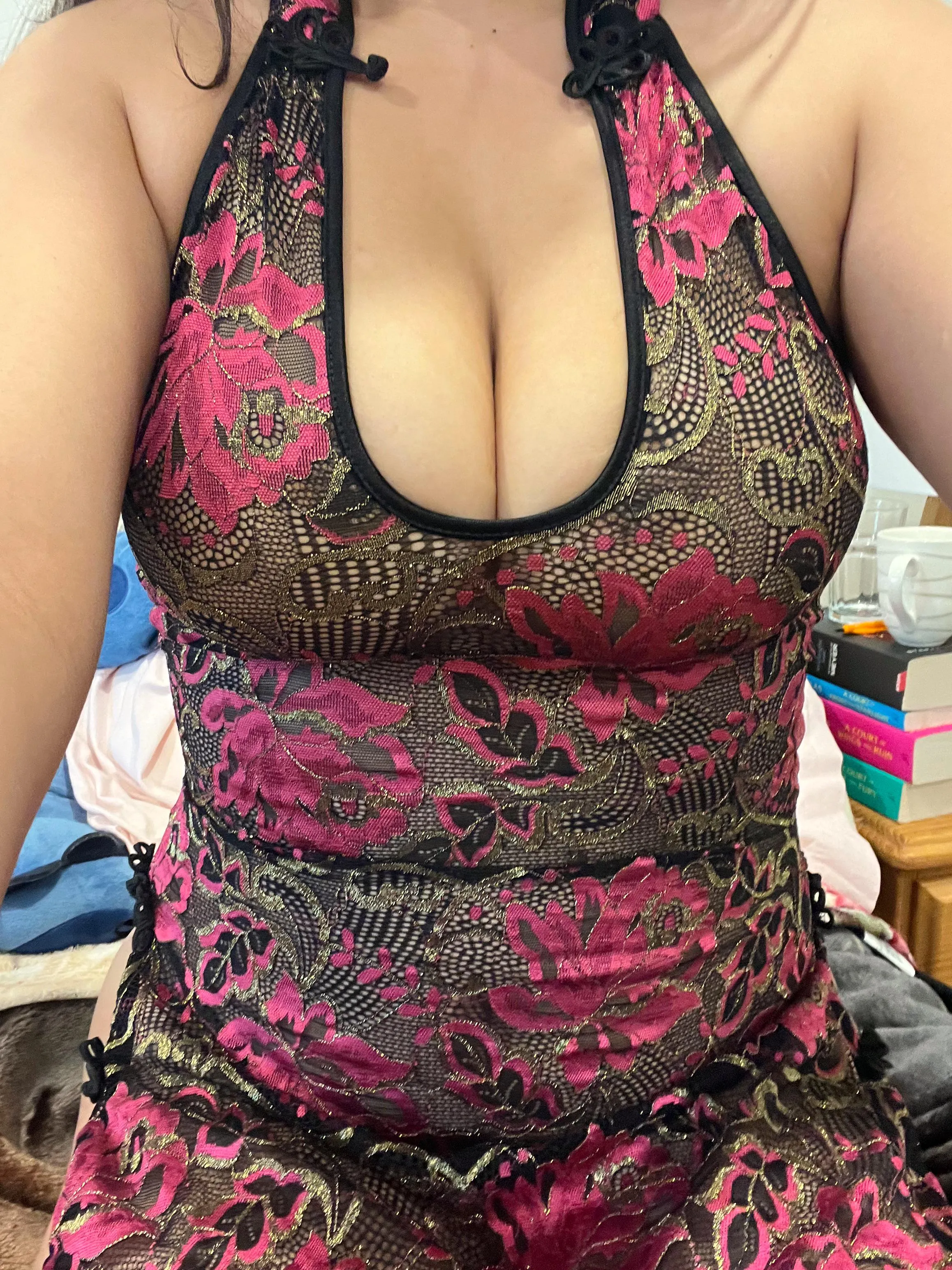 Liking my new lingerie one piece