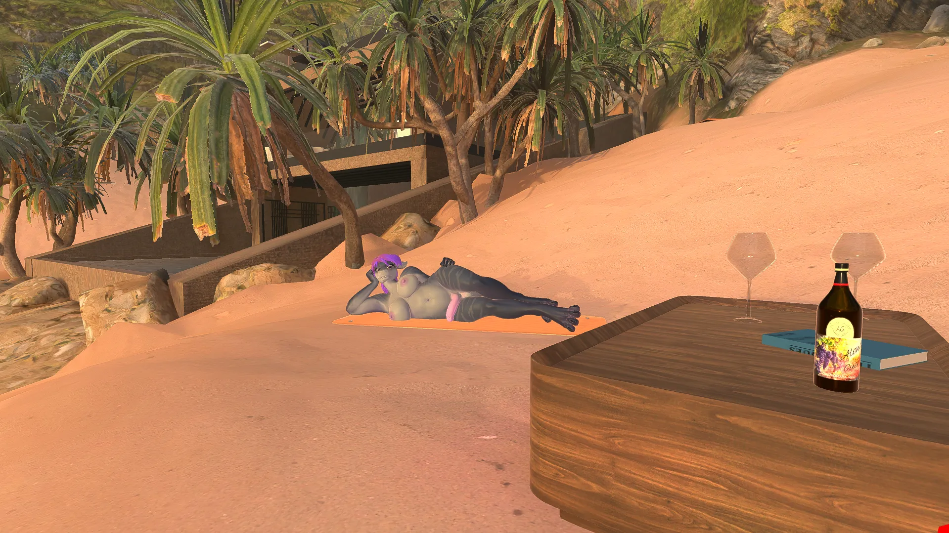 Marina is waiting for you for some fun at the beach. 😉 (Anthro Heat) [I]