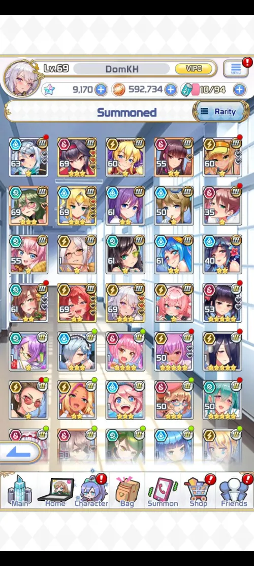 My teams are Giselle Athena Eva and Charlotte.Do I need to change because I have 36(11x)