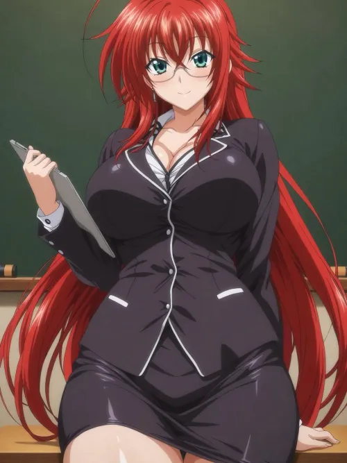 Office Lady Rias❤️