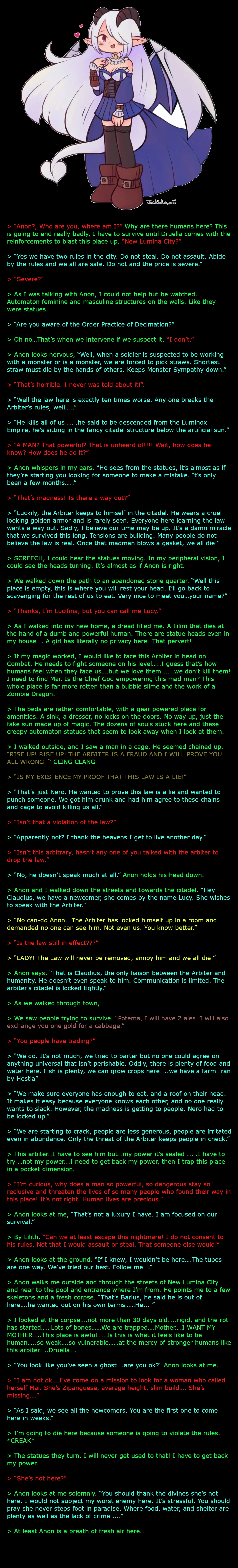 Part 3: Welcome to New Lumina City