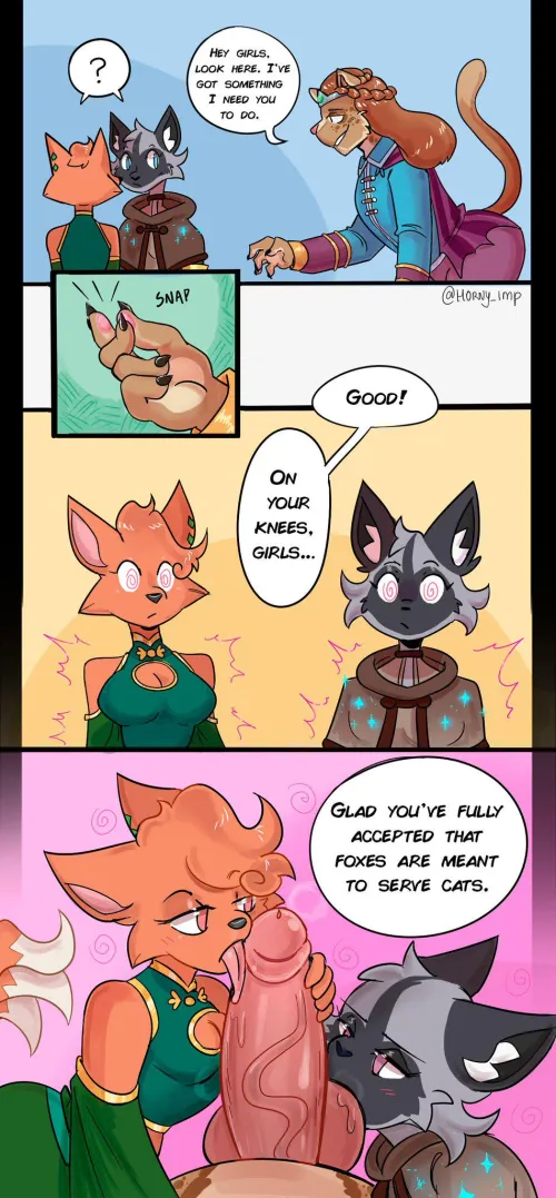 Patreon reward to @flarfenarfle ! A very sexy #hypno comic (Horny_Imp)