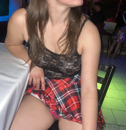 [PIC] Wearing my lush to the bar without panties