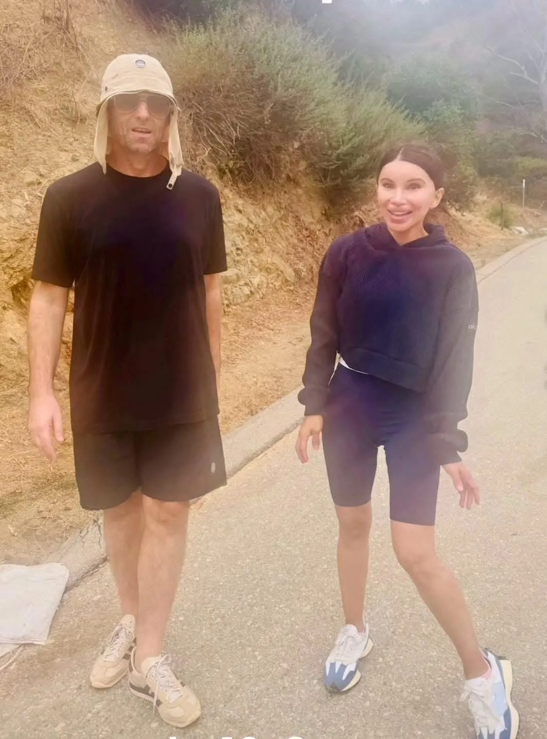 Posted on a fan page for a UK band currently touring the US