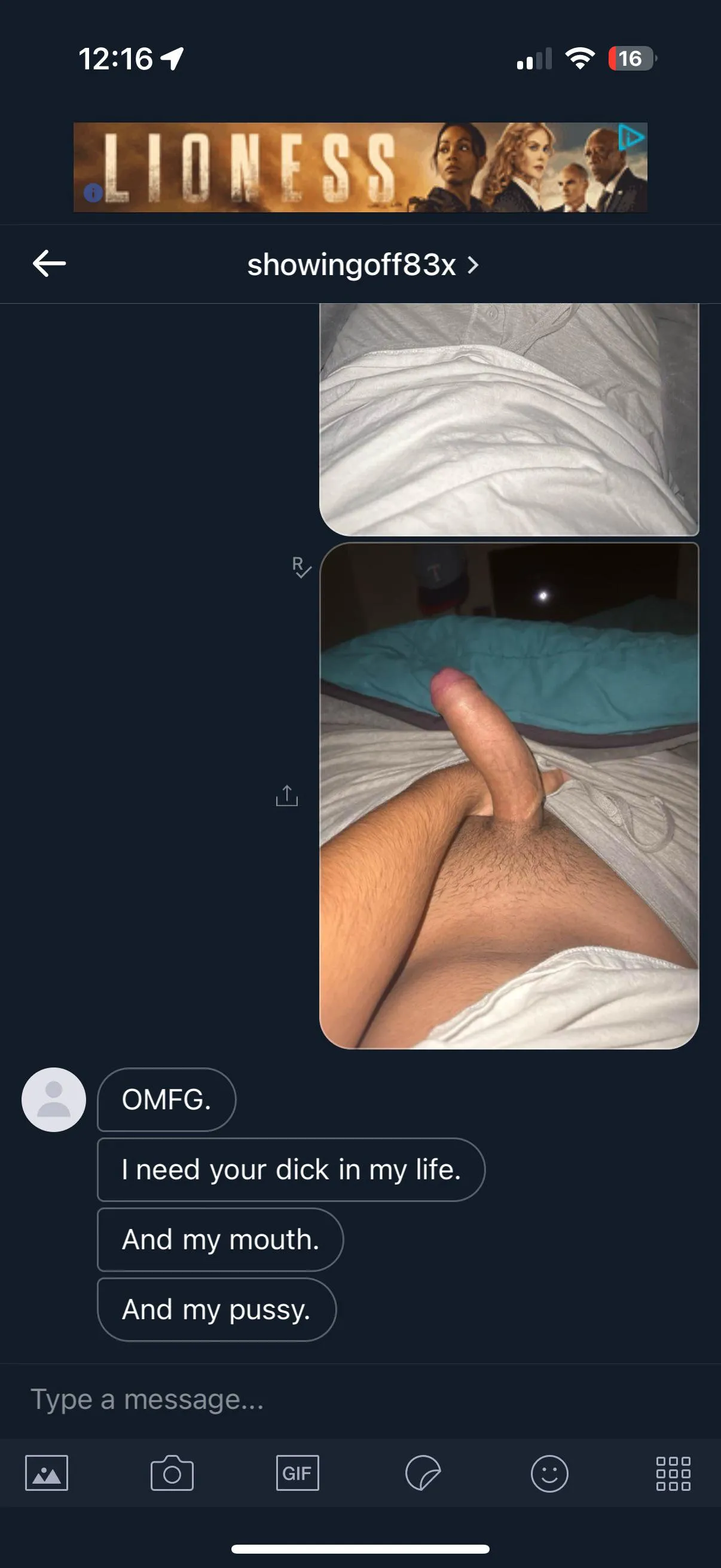 She keeps loving my dick😛