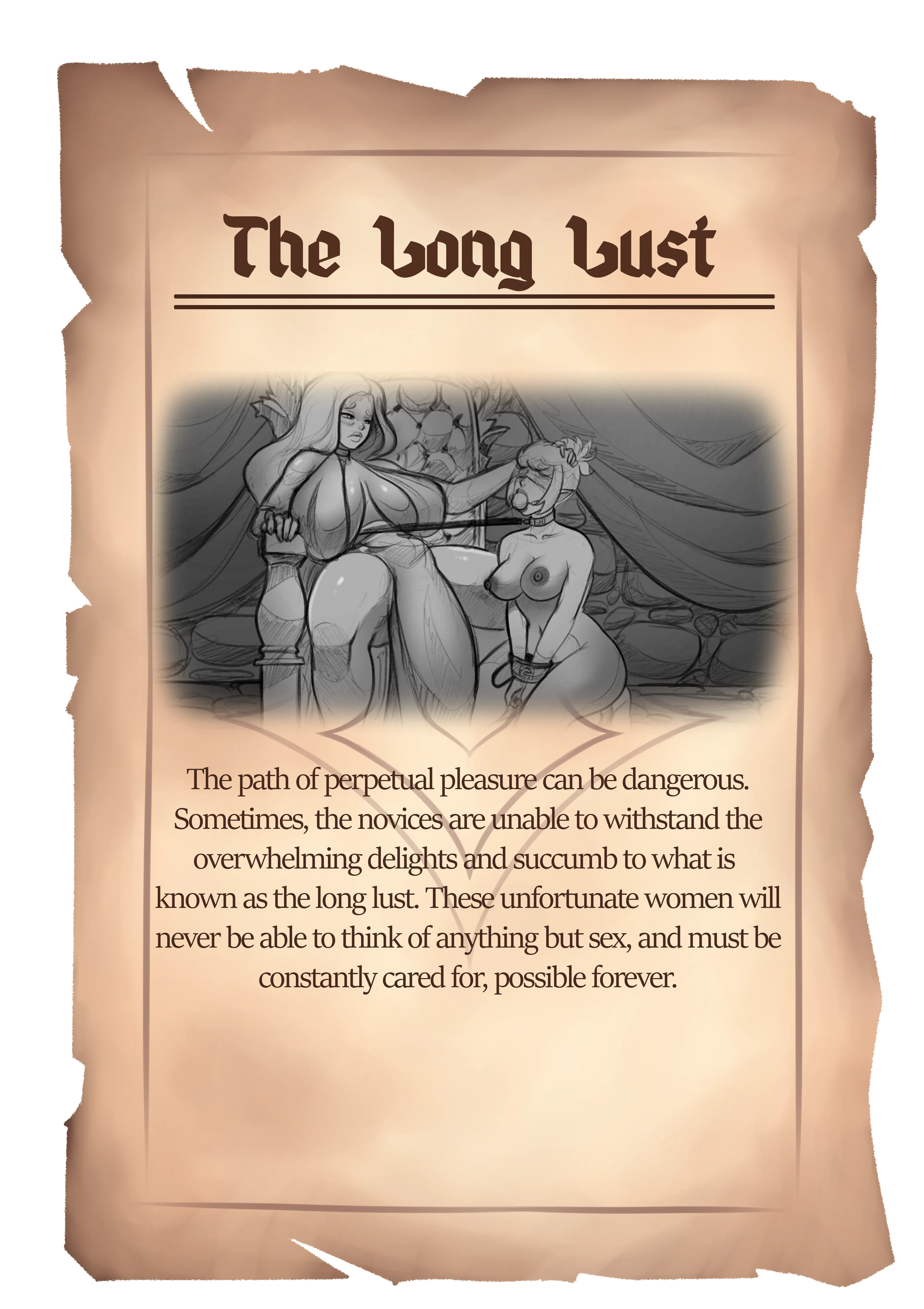 The Long Lust (Queen of Phalli) (Satyrs Games)