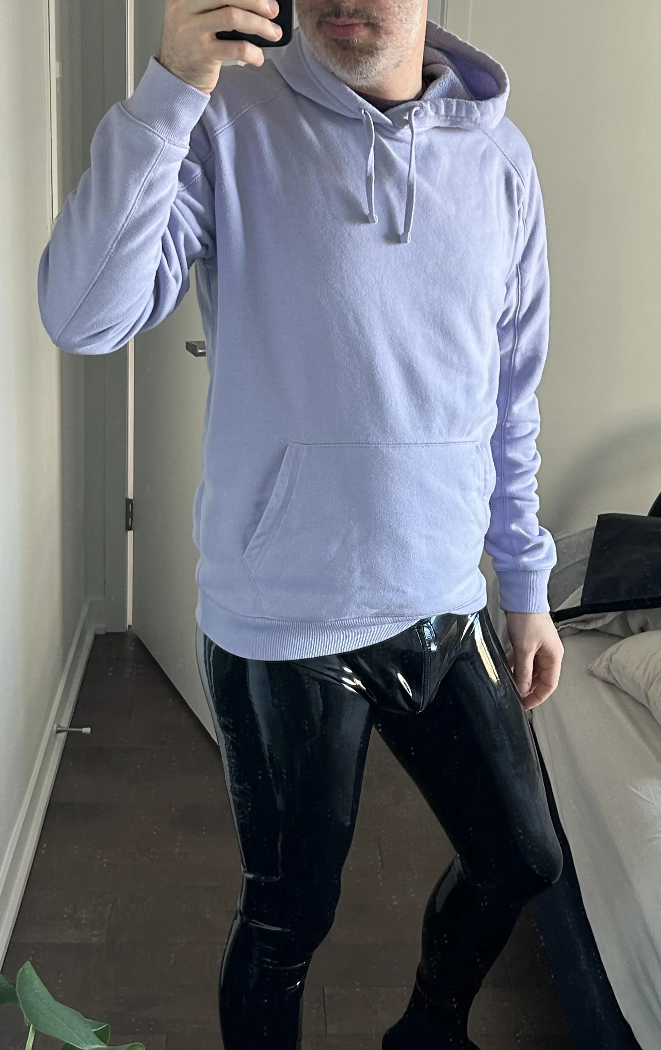 Working from home because a plumber is expected to come