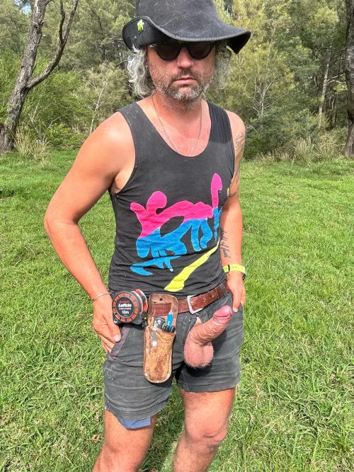 Working hard on the farm