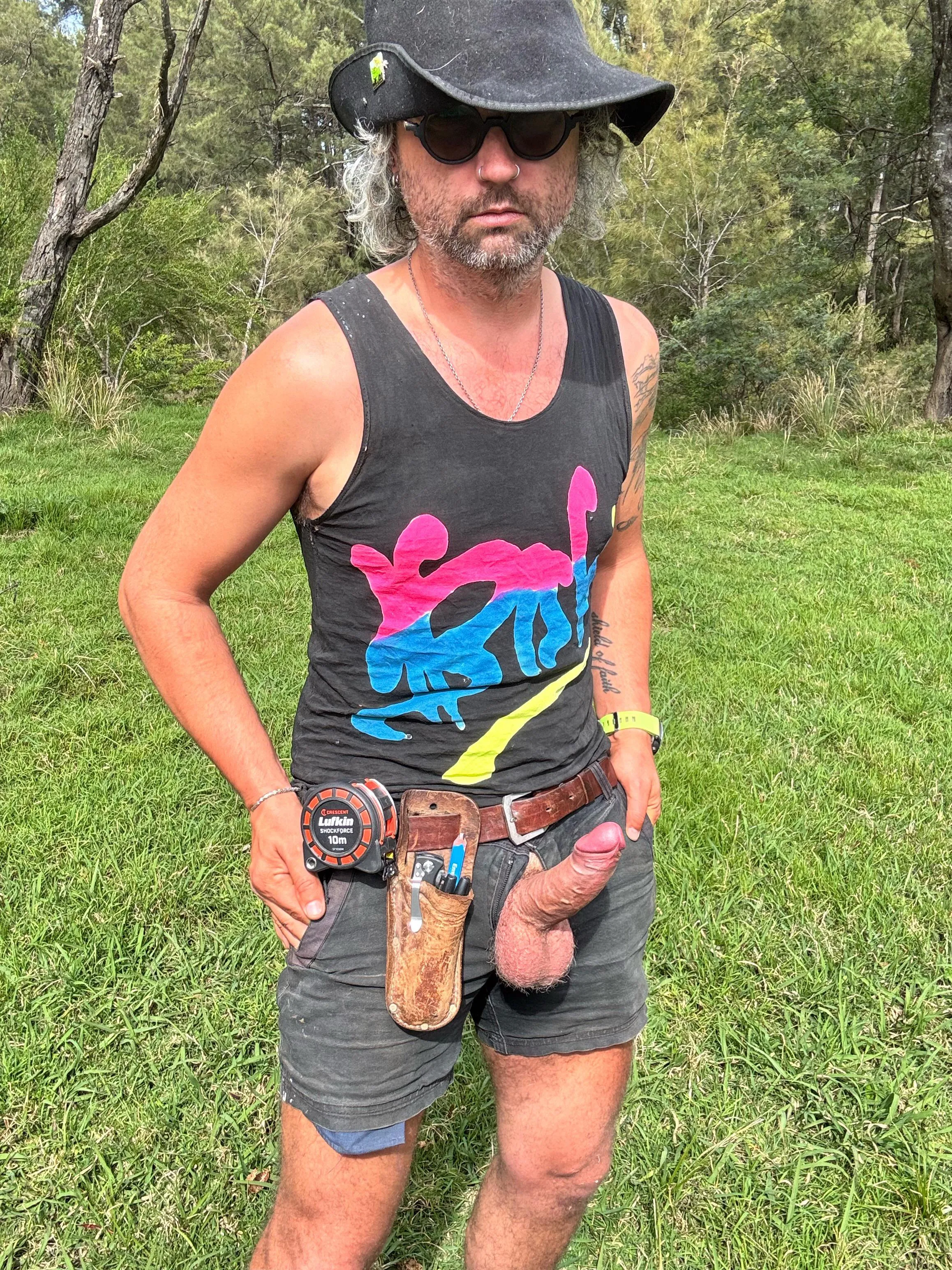 Working hard on the farm