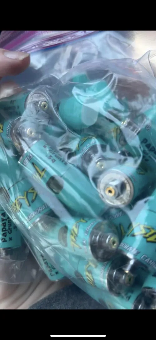 They sieve .5 90-120 rosin carts papaya x pink runtz (Frisco , Dallas, McKinney,Plano)some the best rosin around