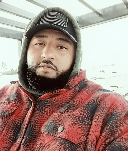 who wants to use my beard as a seat?