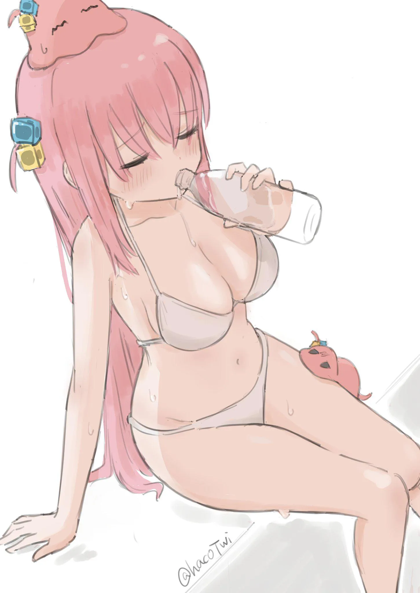 Bocchi summer (@hacoTwi)