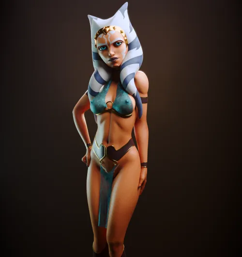 Displeased Ahsoka (Lydas3D)