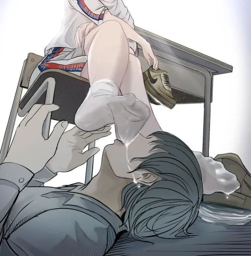 Getting addicted of the smell of her sweat