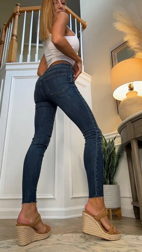 I'm ready for anything with these wedge on.