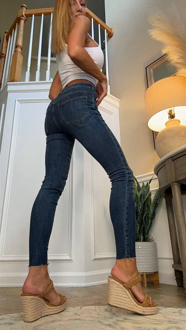 I'm ready for anything with these wedge on.